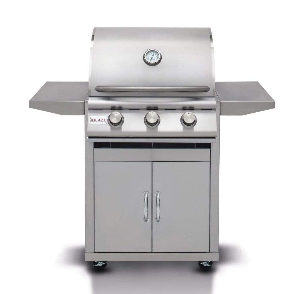 Blaze 25" 3-Burner Prelude LBM Freestanding Gas Grill