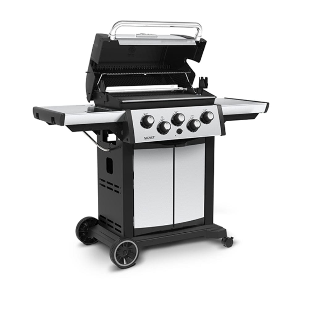 Broil King 56" 3-Burner Signet 390 Gas Grill w/ Side Burner & Rear Rotisserie Burner