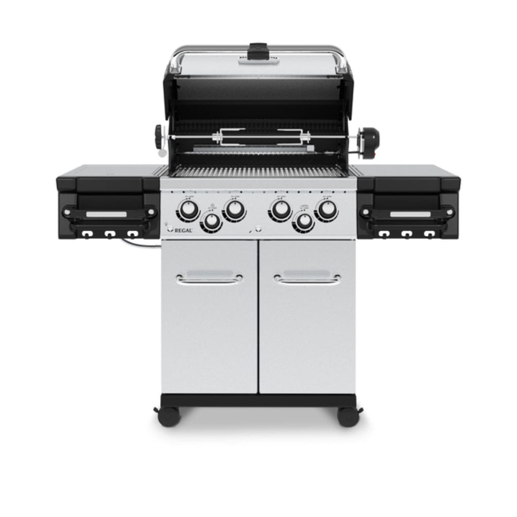 Broil King 56" 4-Burner Regal S 490 Pro Gas Grill w/ Side Burner & Rear Rotisserie Burner