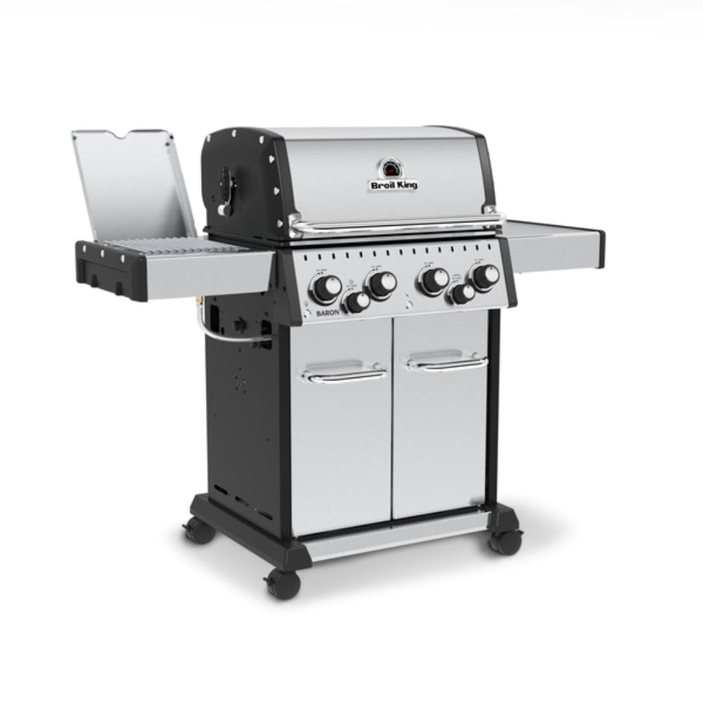 Broil King 57" 4-Burner Baron S 490 Pro IR Gas Grill w/ Infrared Side Burner & Rear Rotisserie Burner