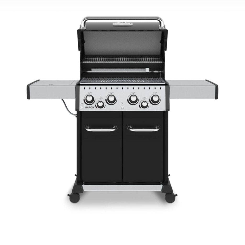 Broil King 57" 4-Burner Black Baron 490 Pro Gas Grill w/ Side Burner & Rear Rotisserie Burner