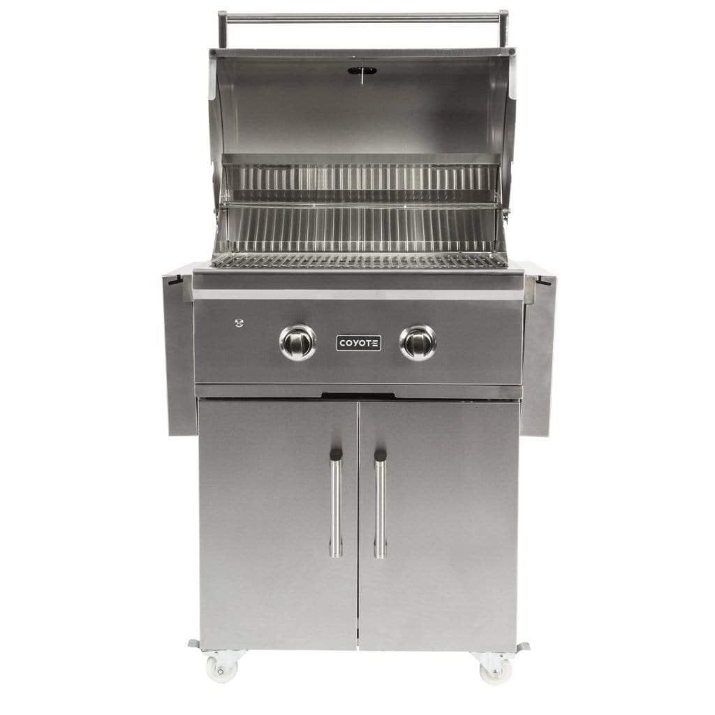 Coyote C-Series 28" 2-Infinity Burner Freestanding Natural Gas Grill