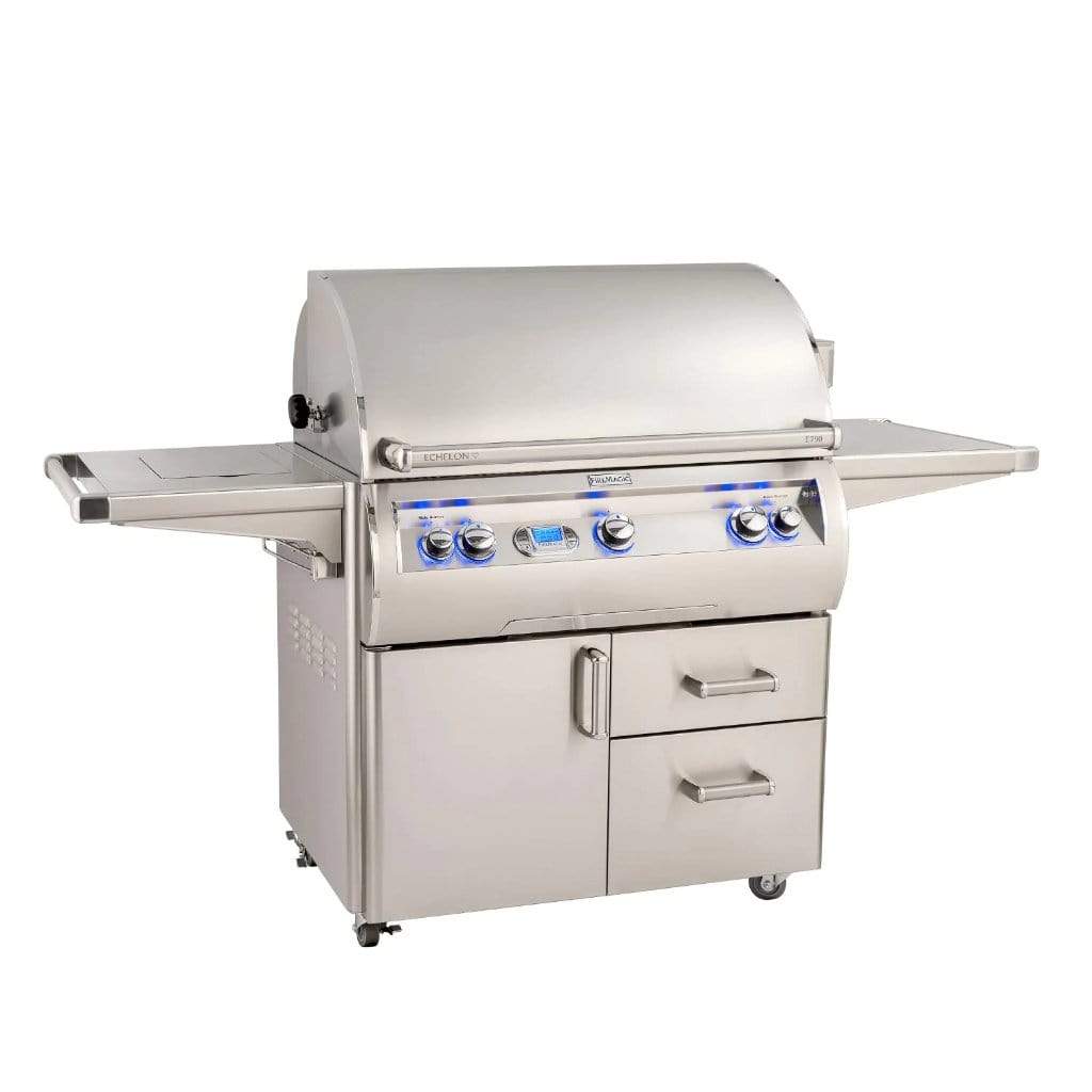 Fire Magic 36" 3-Burner Echelon Diamond E790S Gas Grill w/ Single Side Burner, Rotisserie & Digital Thermometer