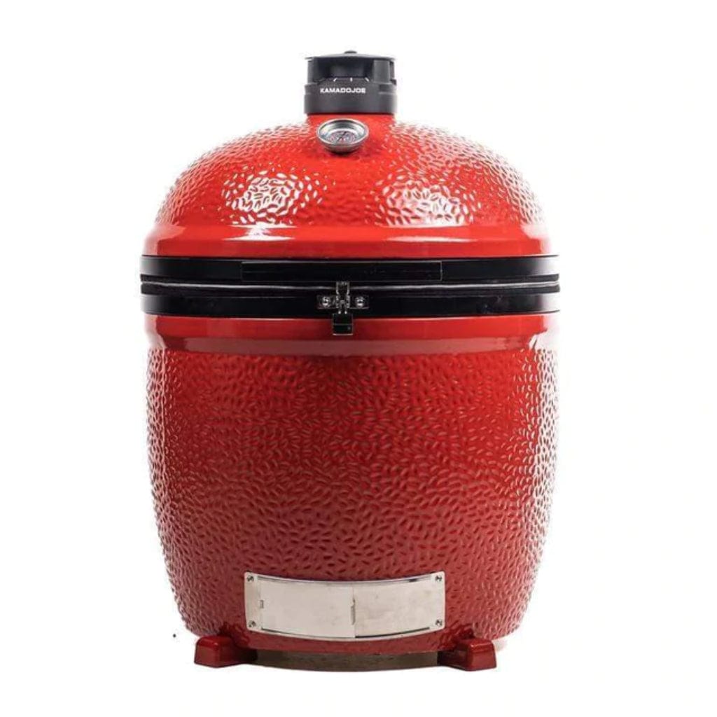 Kamado Joe 24" Red Big Joe III Stand-Alone Ceramic Kamado Charcoal Grill