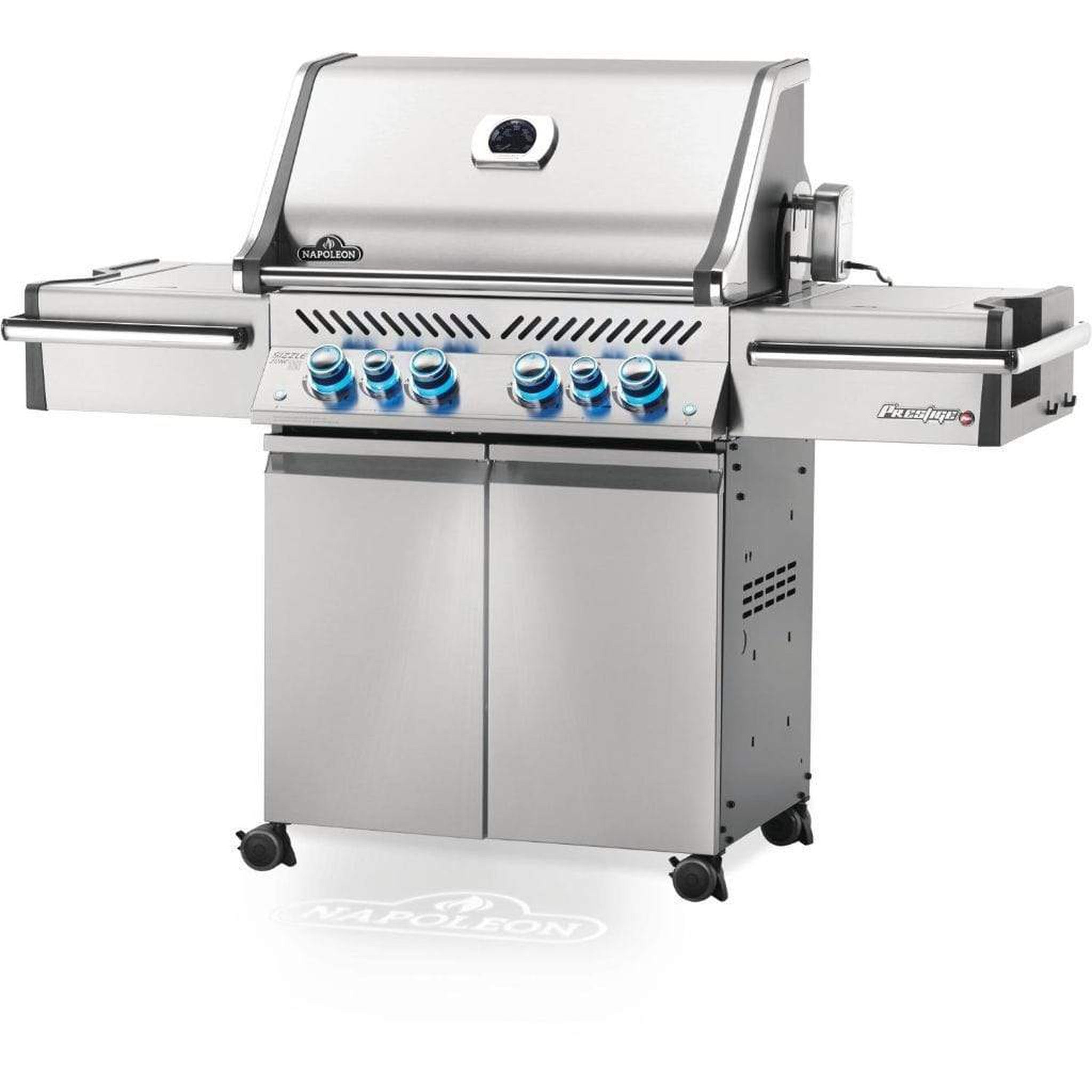 Napoleon 67" Prestige PRO 500 Freestanding Gas Grill with Infrared Rear Burner and Infrared Side Burners