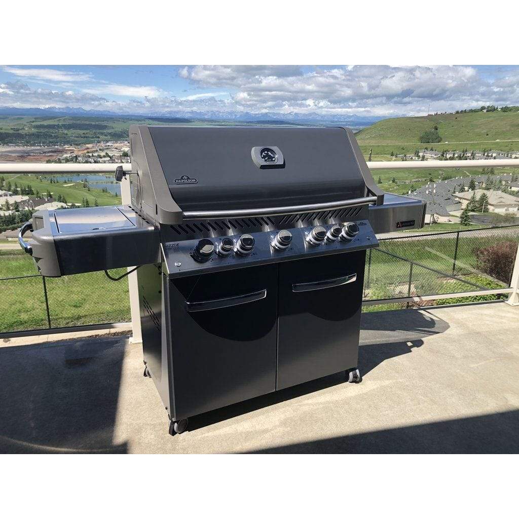 Napoleon 75" Prestige 665 RSIB Freestanding Gas Grill with Infrared Rear & Side Burners (Ambiance Special Edition)