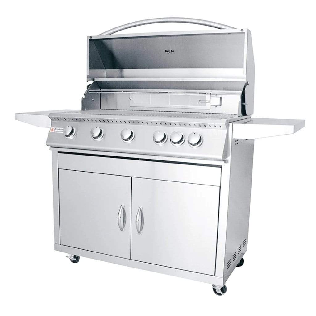 Renaissance Premier Series 40" 6-Burner Freestanding Liquid Propane Gas Grill