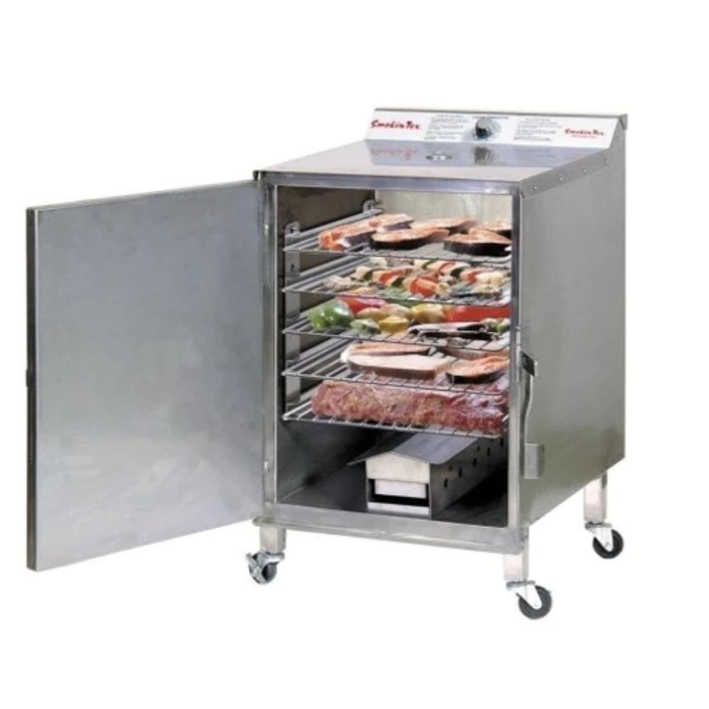 SmokinTex 17" Stainless Steel 1400 Pro Series Residential BBQ Electric Smoker