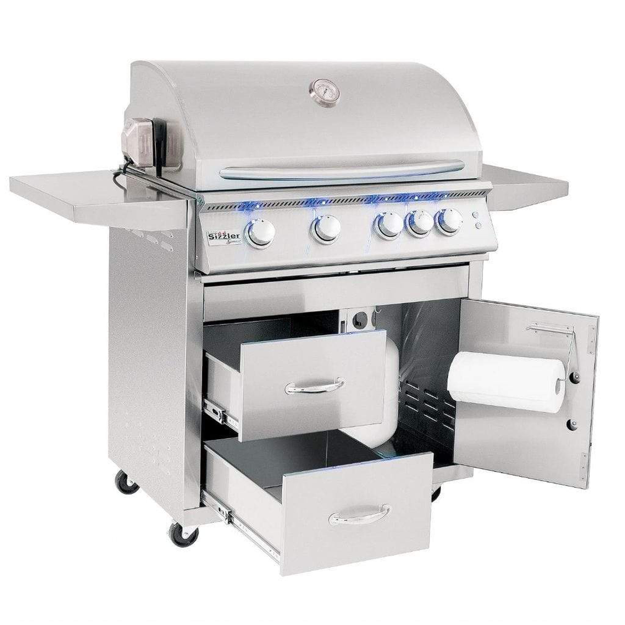 Summerset Sizzler Pro 32" 4-Burner Freestanding Gas Grill