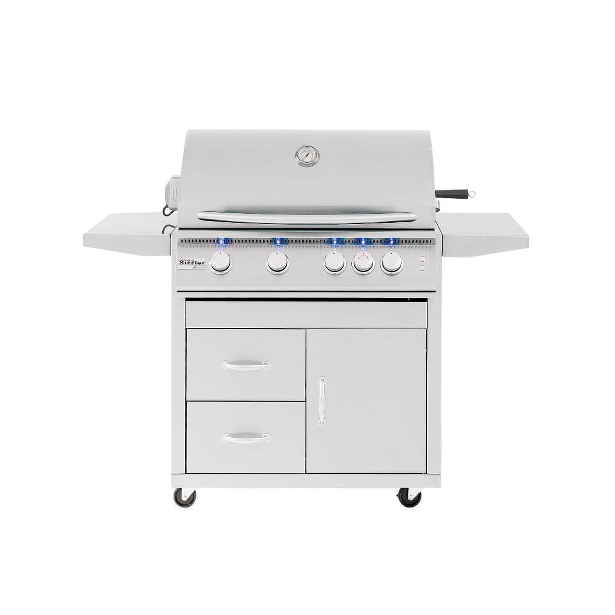 Summerset Sizzler Pro 32" 4-Burner Freestanding Gas Grill